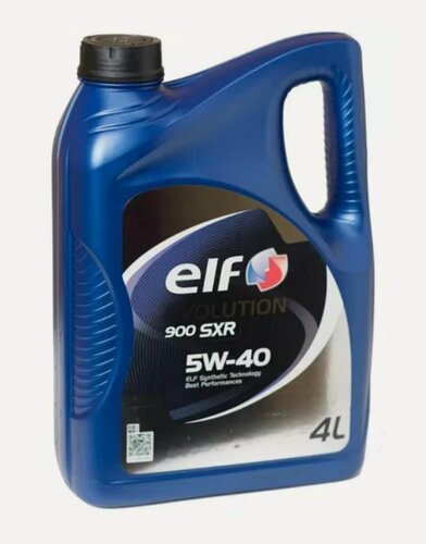 Изображение товара Моторное масло Эльф Evolution 900 SXR 5W-40, 4 л