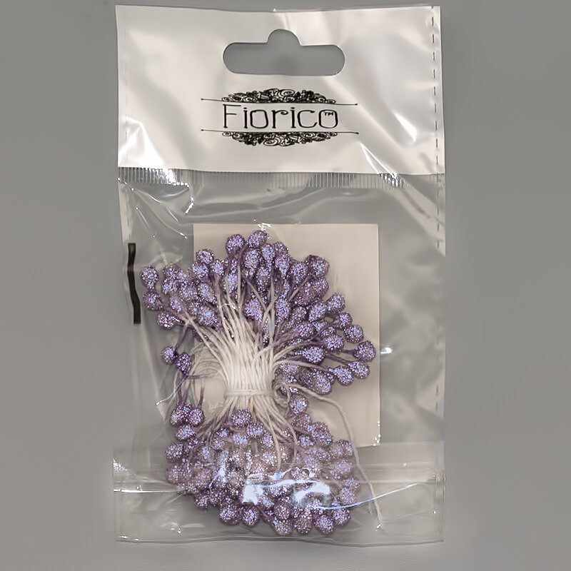 Fiorico Тычинки для искусственных цветов TIC/G-4 85 шт светло-сиреневый/light lilac