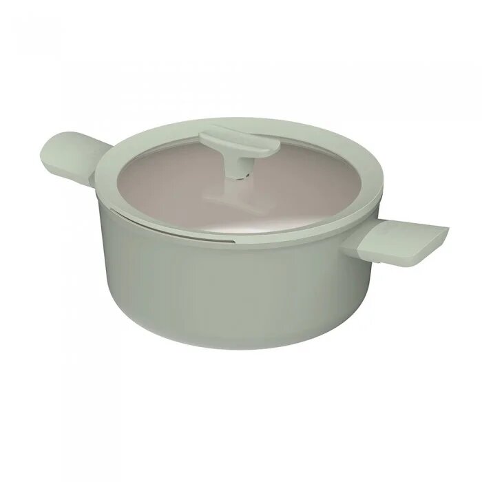 BergHOFF - Кастрюля с крышкой Leo Balance Sage 24 см арт. 3950452