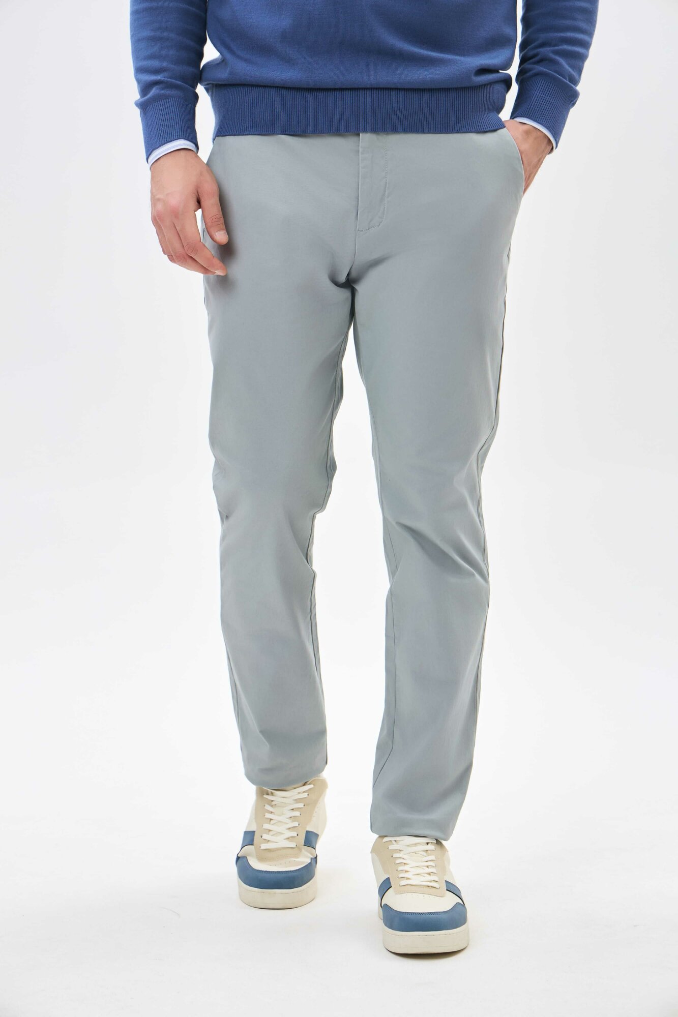 Брюки чинос TERRA PRO, размер 36, grey