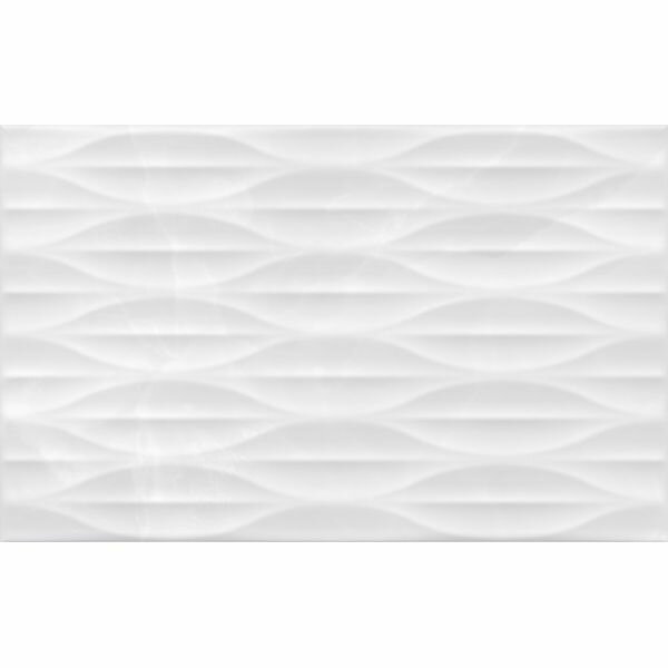 Плитка настенная Gracia Ceramica (Грация Керамика) Эдем белая низ 03 25х40 см 010100001551 (1.4 м2)