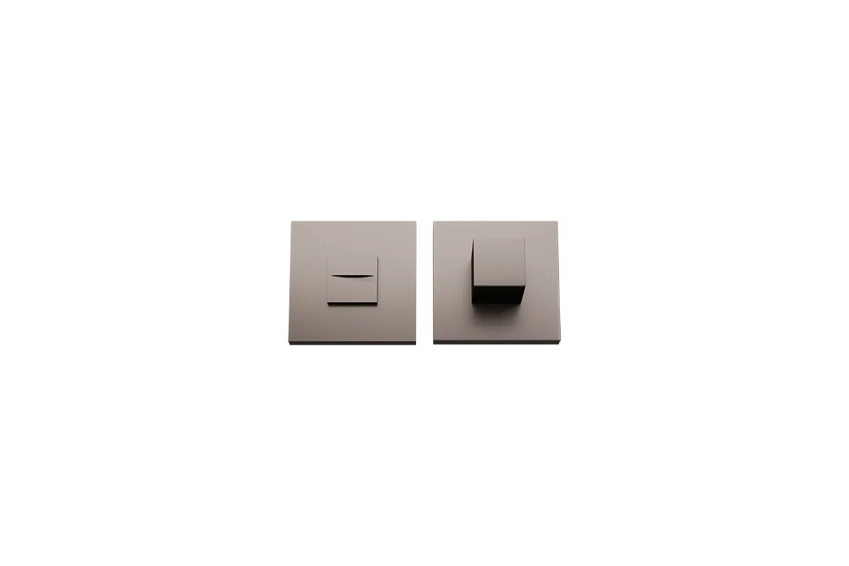 Фиксатор дверной Code Deco WC-3016-GRF графитовый металл толщина двери до 60 мм