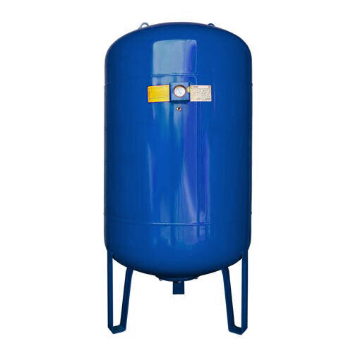 Гидроаккумулятор CRUWA CRW-VM - 750 л. (PN16, Tmax 100°C, вертикальный, напольный, c манометром)