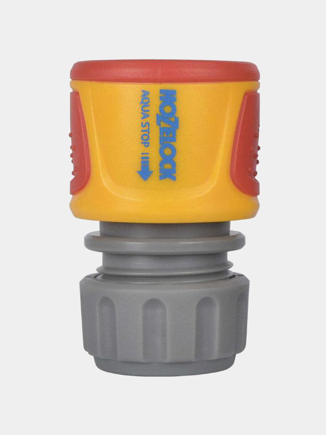 Коннектор Hozelock Аквастоп 12.5-15 мм фиксация, автостоп воды, надежность до 10 бар — фото 1