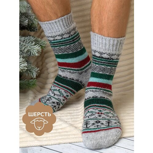 фото Носки happyfox, размер 41-43, серый