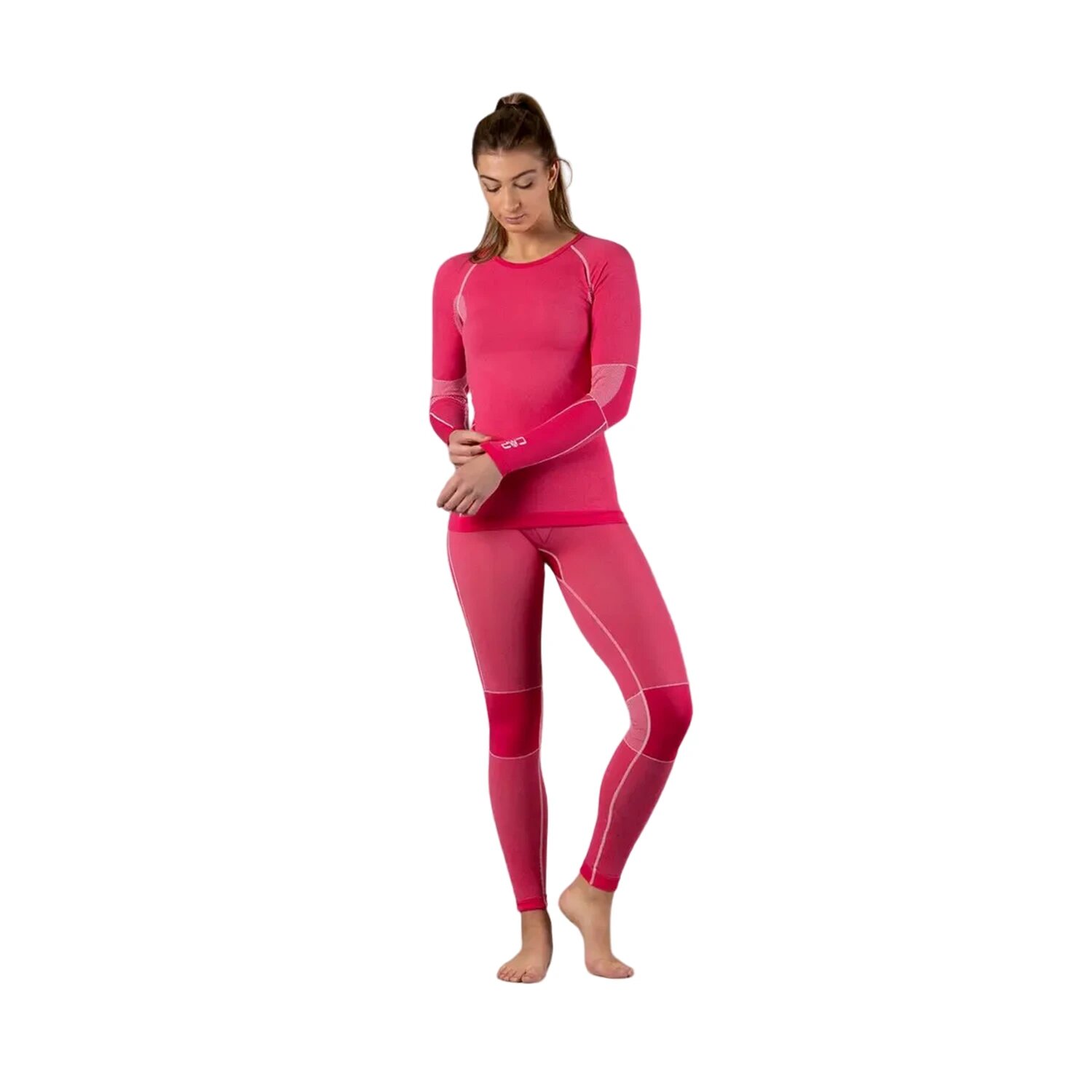 Комплект термобелья Campagnolo, размер 40-42, розовый — фото 1