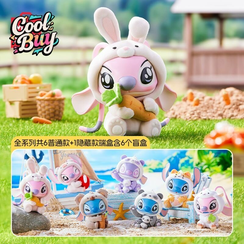 MINISO Disney "Лило и Стич" Animal Party System Surprise Toys Random