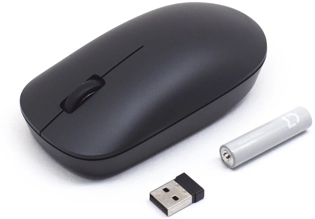 Беспроводная мышь Xiaomi Wireless Mouse Lite 3 (XMWXSB05YM) черная