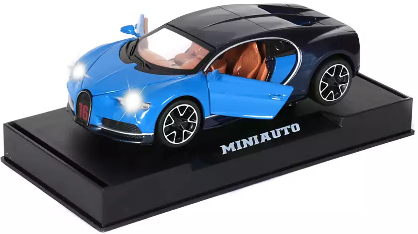 Металлическая машинка Bugatti Chiron 1:32