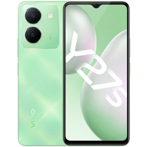 Смартфон vivo Y27s 8/256 ГБ Global, 2 nano SIM, черный бургунди