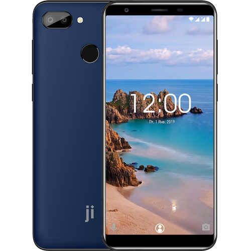 Смартфон Jinga Win PRO 3/16 ГБ, Dual nano SIM, черно-синий