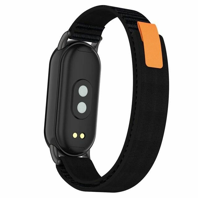 Ремешок для Xiaomi Mi Band 8 Mi Band 9 и Mi Band 10 нейлоновый  на липучке