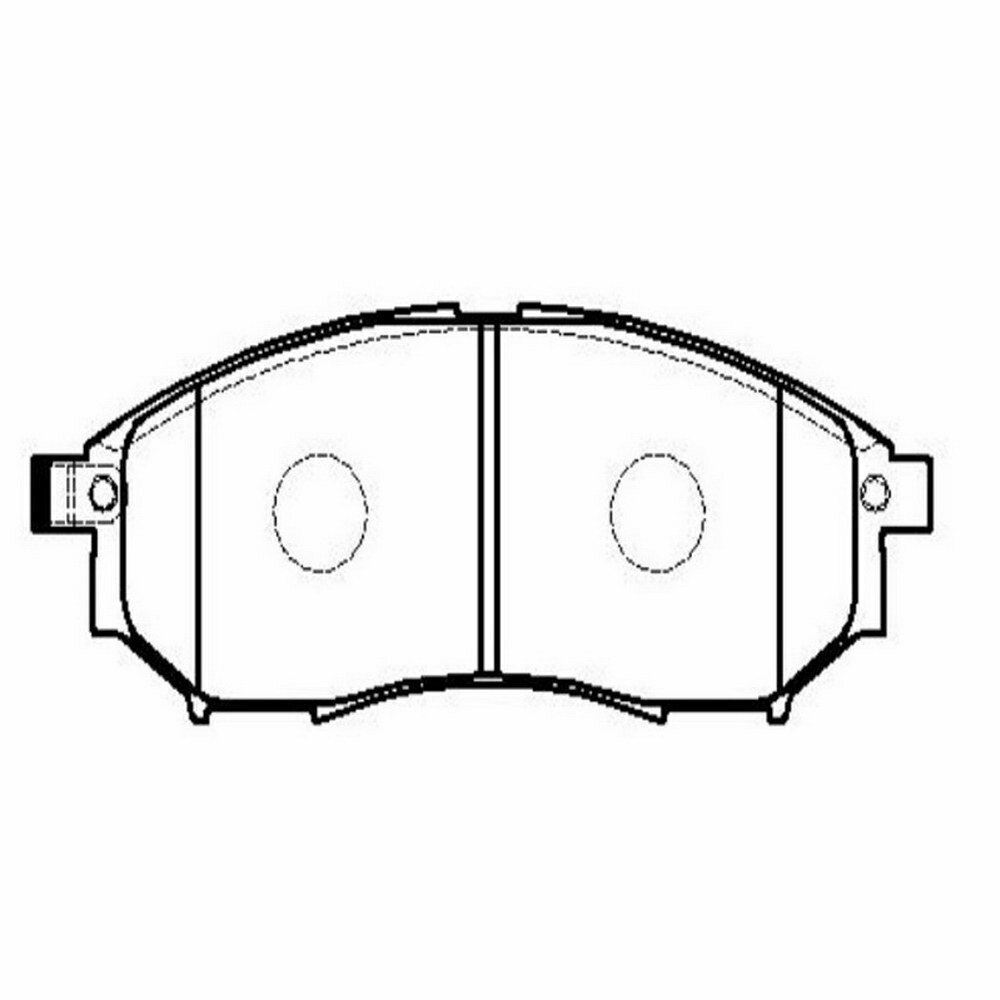 Колодки передние nissan/infiniti/renault для sumitomo ckn12 ctr gk0727