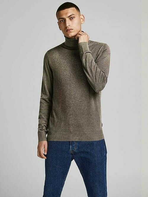 Водолазка Jack & Jones, размер 48, серый