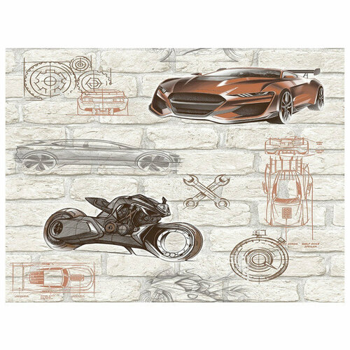 Обои бумажные дуплекс 1005х053м арт в644 878-02 1677₽