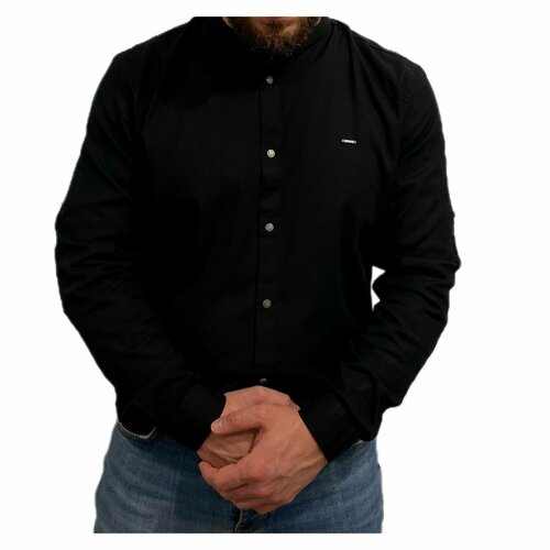 фото Рубашка sarino, размер 46/48, черный