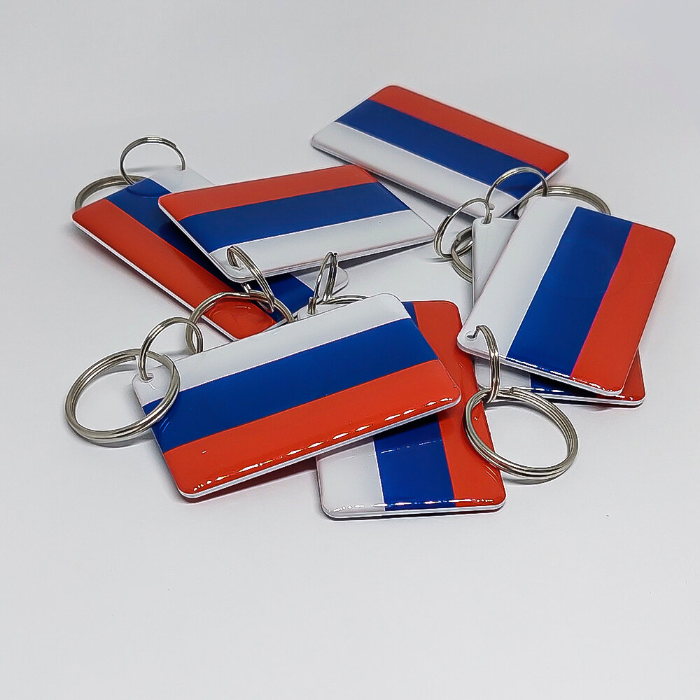 Ключ для домофона Proxy Т5577 флаг России (1 шт) перезаписываемы — фото 1