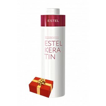 Кератиновый шампунь для волос ESTEL KERATIN (1000 мл) + предмет обихода