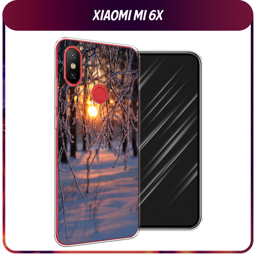 Силиконовый чехол на Xiaomi Mi 6X/A2 / Сяоми Mi 6X/A2 Зима 7