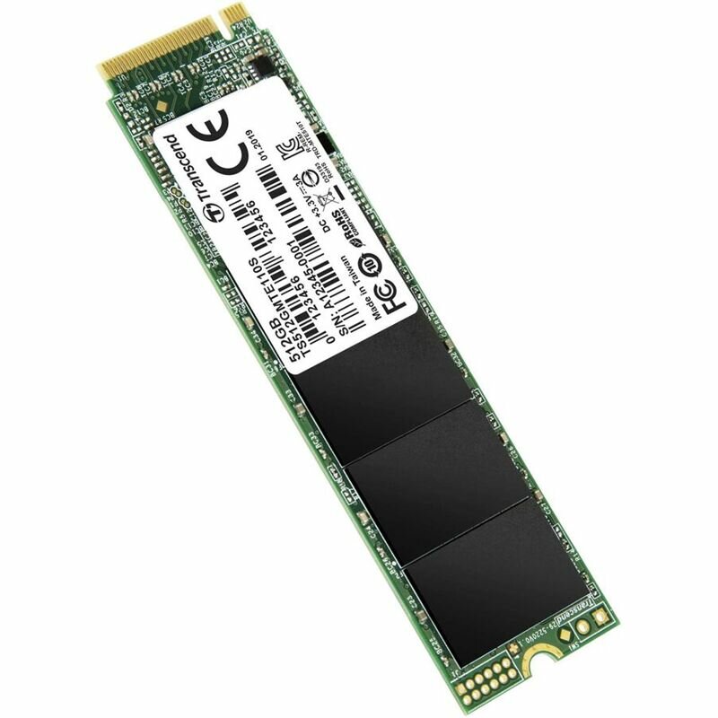 Твердотельный накопитель Transcend 115S 500ГБ, M.2 2280, PCI-E 3.0 x4, M.2 TS500GMTE115S - фото №3