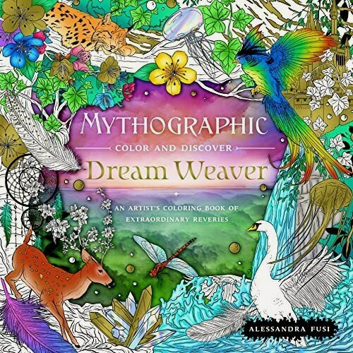Изображение товара Fusi, Alessandra "Mythographic Color and Discover: Dream Weaver: An Artist's Coloring Book of Extraordinary Reveries"