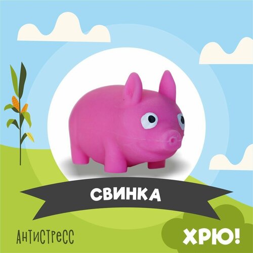 жмялка антистресс с наполнителем заяц оранжевый Антистресс игрушка мялка-жмялка свинка