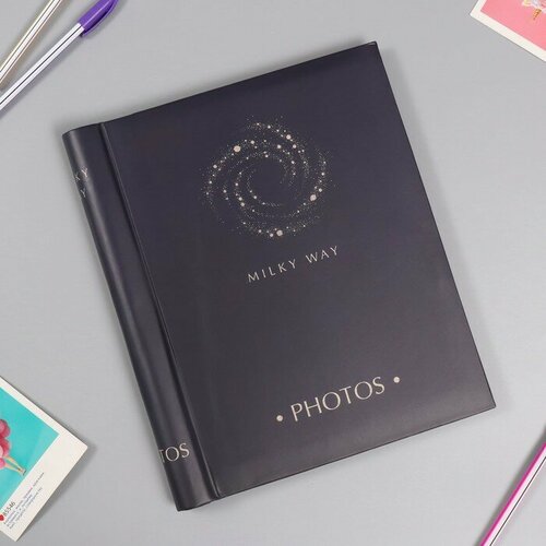 SUI Фотоальбом на 10 магнитных листов 23х28 см внутр спираль Milky way Млечный путь 1013₽
