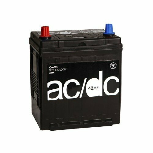 Аккумулятор автомобильный ACDC 44B19R 42Ah 350A ПП 188x127x227 B19R 187x127x227 6200₽