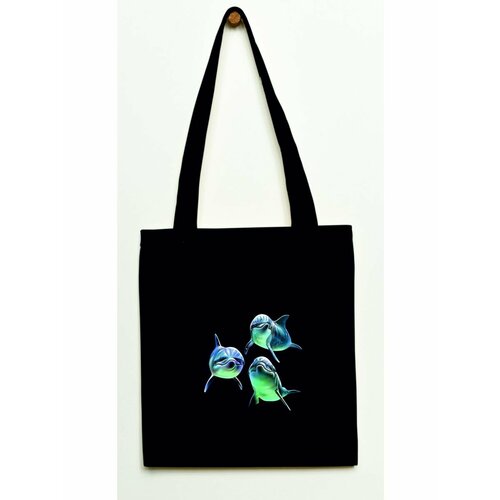 Сумка шоппер , черный