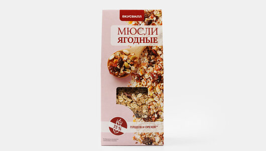 Мюсли ВкусВилл Ягодные