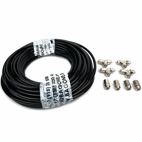 Комплект для подключения манометров пневмоподвески (6мм 4 контура)