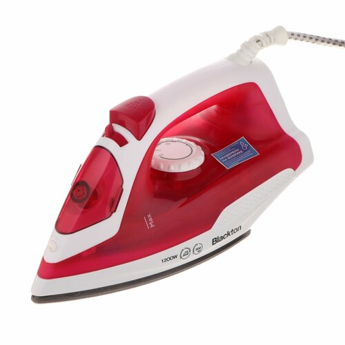 Утюг Bt SI2110 1200 Вт антипригарная подошва 18гмин 200 мл бело-красный 244800₽