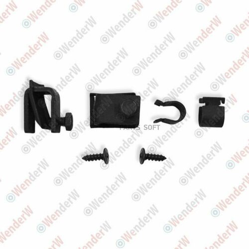 WENDERW WERR0089 крепение задних брызговиков компект FORD FOCUS II 05-11 7150₽