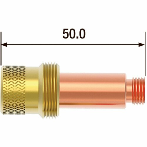 Корпус цанги для FB TIG 17-18-26 FUBAG FB45V25 fubag цанга ф2 4 fb tig 17 18 26 fb 10n24