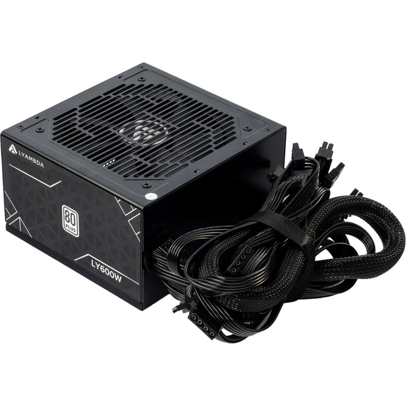 Блок питания LYAMBDA LY600W ATX 600W 80 Plus