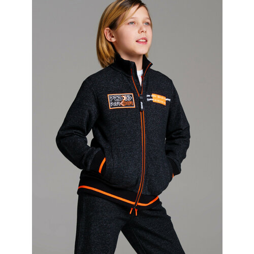фото Толстовка playtoday, размер 158, черный