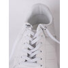 Фото #13 Эластичные белые шнурки с металлическим фиксатором
