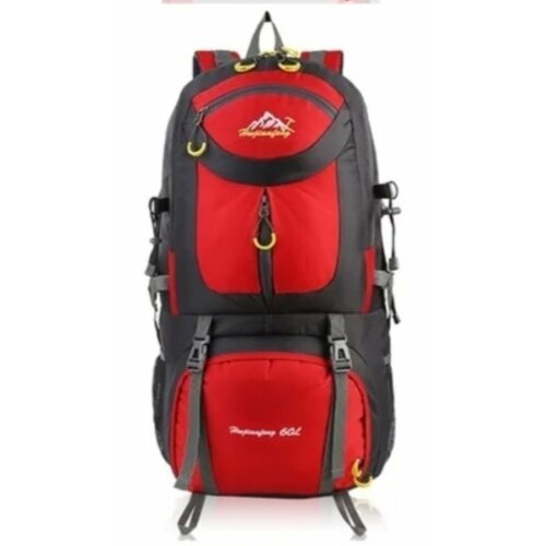 Рюкзак для туризма красный 60 литров