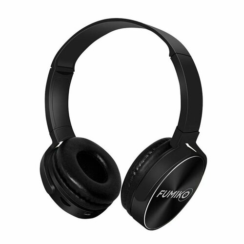 Полноразмерные беспроводные наушники Fumiko Buto 4ч150 mAhBluetoothAUX черные 900₽