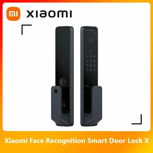 Умный замок для входной двери Xiaomi Face Recognition Smart Door Lock X (XMZNMS06LM), черный tuya smart 3d face door lock security face