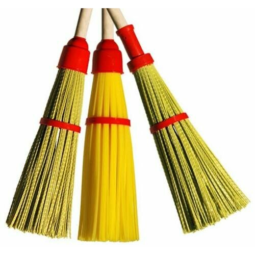 Метла синтетическая 6 круглая большая С резьбой БЧЕР вира 670₽