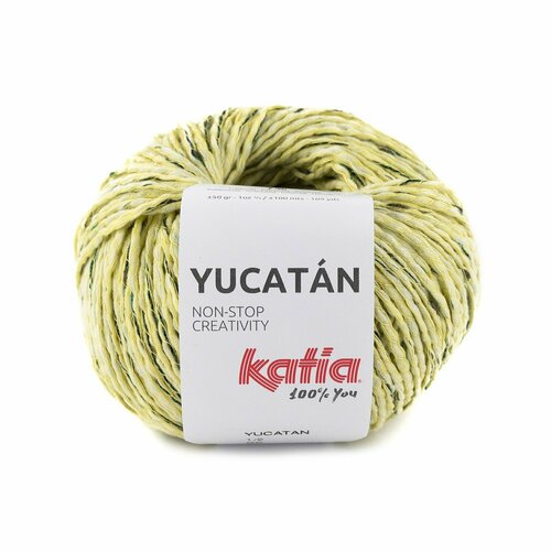 набор миниатюр совместимый с юкатан yucatan Пряжа для вязания Katia Yucatan (86 Lemon yellow)