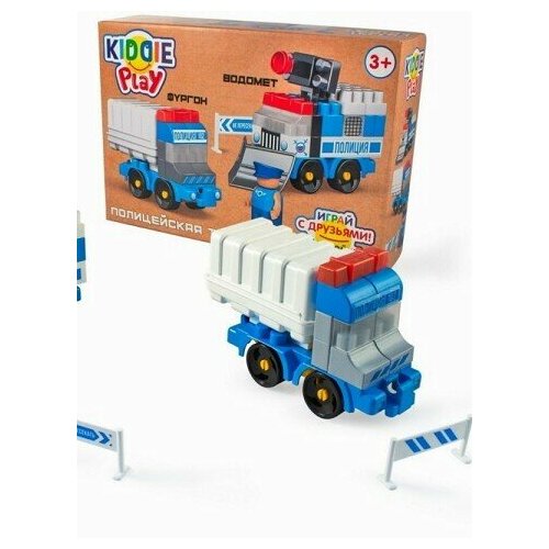 KiddiePlay Конструктор Водомет, Фургон (61дет) 908