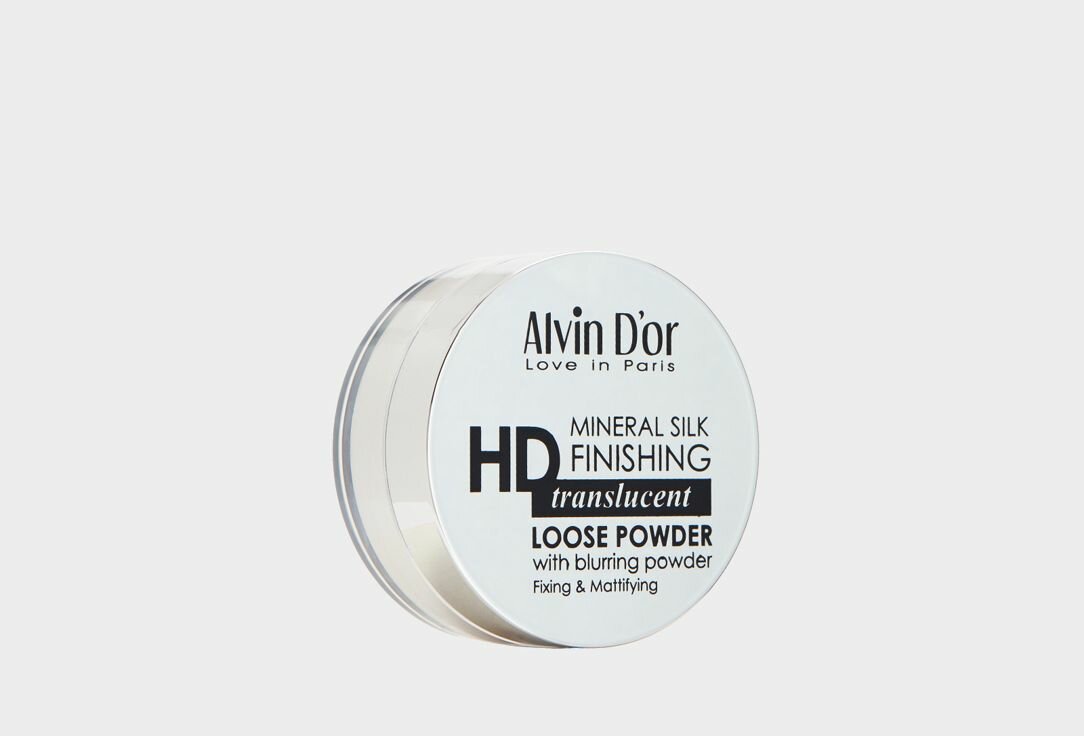 Фиксирующая пудра ALVIN D'OR Mineral Silk Finishing Loose Powder цвет: LSP-02 / 8 г