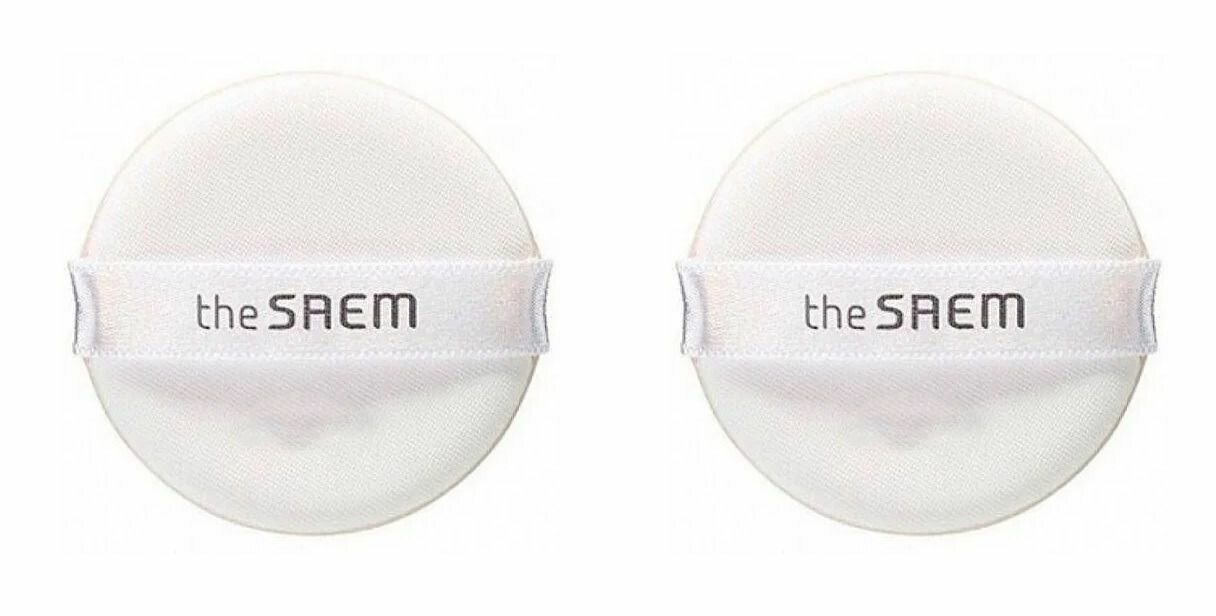 The Saem Спонж косметический Ultrafine Powder Puff, 2 шт