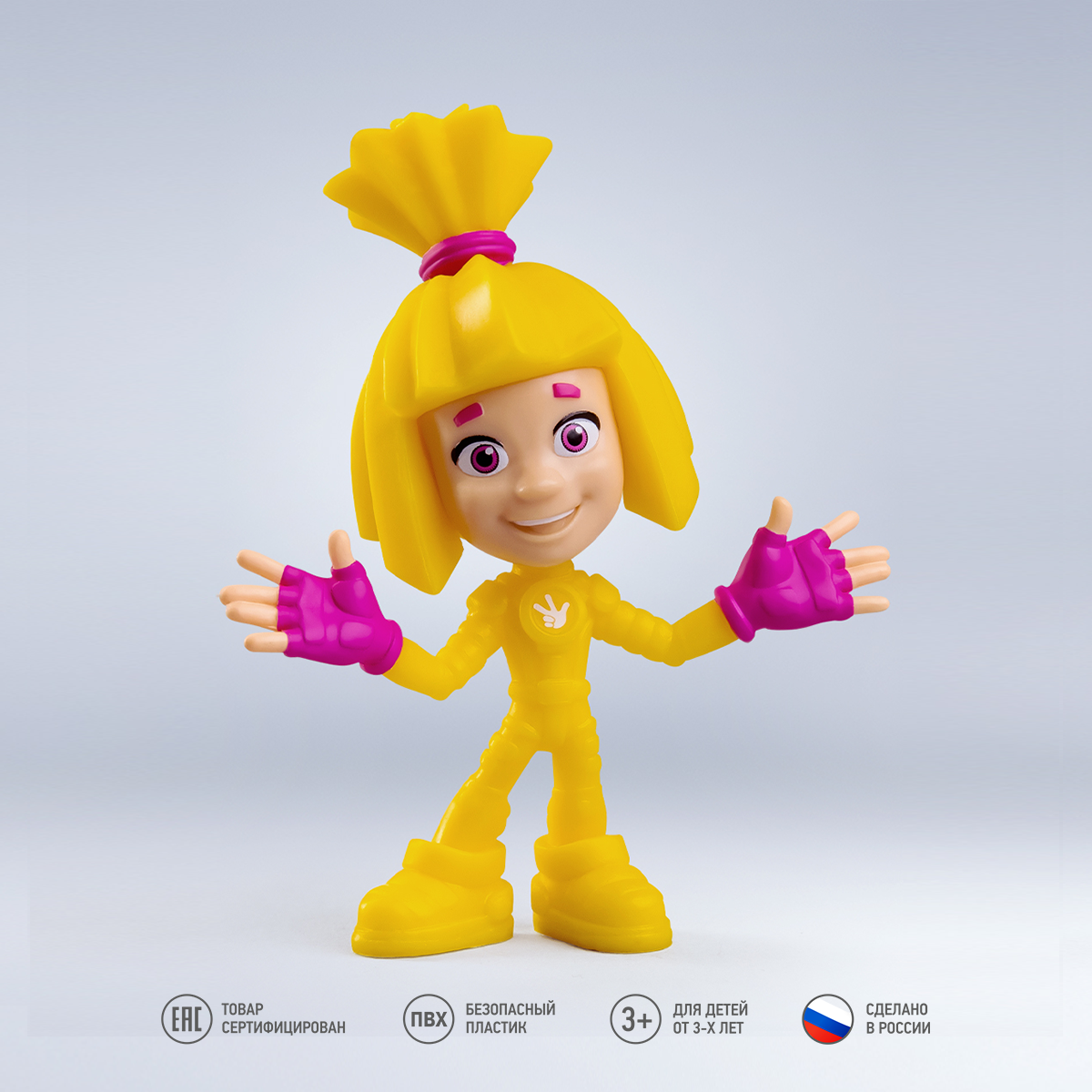 Коллекционная игрушка PROSTO toys детализированная подвижная фигурка Симка персонаж мультфильма Фиксики