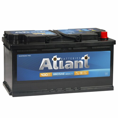 Аккумулятор автомобильный ATLANT Extra Power 100Ач R+ EN800A 353x175x190