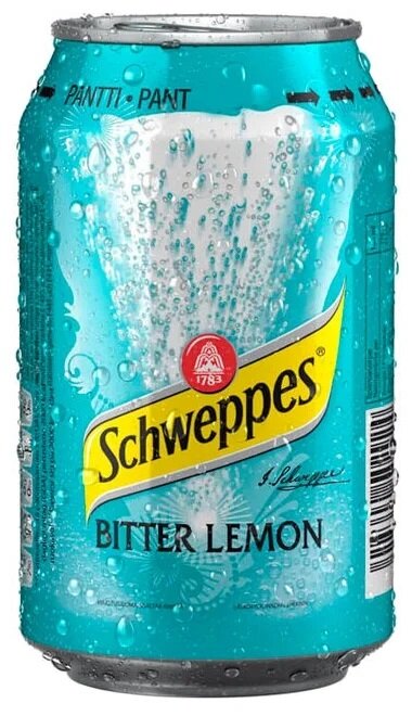 Газированный напиток Швепс Биттер Лимон 330мл (24)