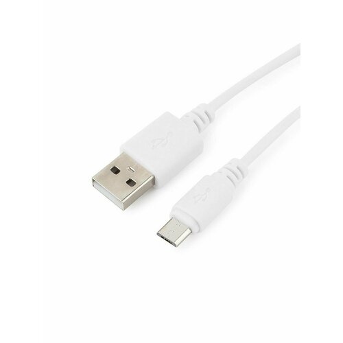 Кабель Cablexpert microUSB - USB, 1.8 м кабель cc musb2 ambm 1m microusb usb 1 м зарядка передача данных черный 3 шт