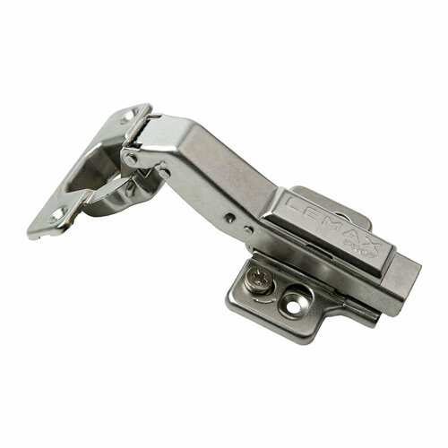 Петля мебельная накладная M340-45 3D с доводчиком серебряный 1 шт 410₽